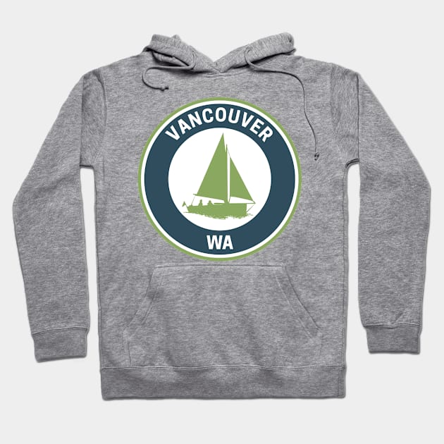 Vintage Vancouver Washington Hoodie by fearcity